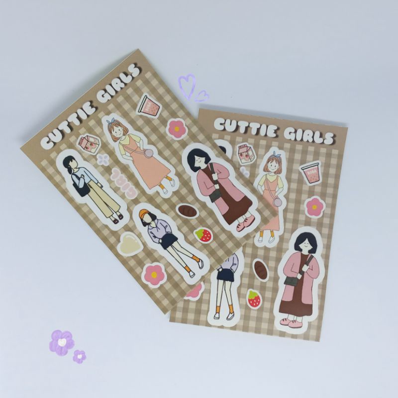 

Cutie Girls Stickers