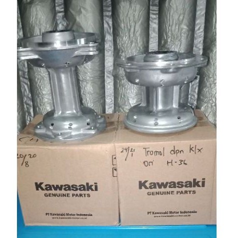 Tromol set Depan Belakang KLX Original hole 36
