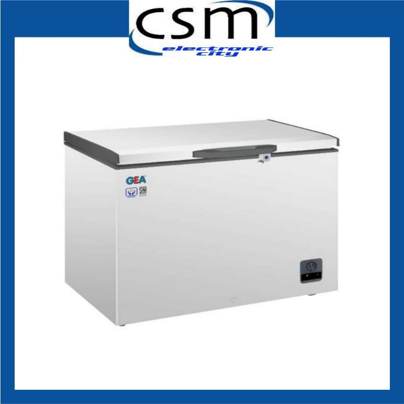 GEA AB 336 R CHEST FREEZER BOX 330 L LEMARI PEMBEKU 330 LITER BY GEA