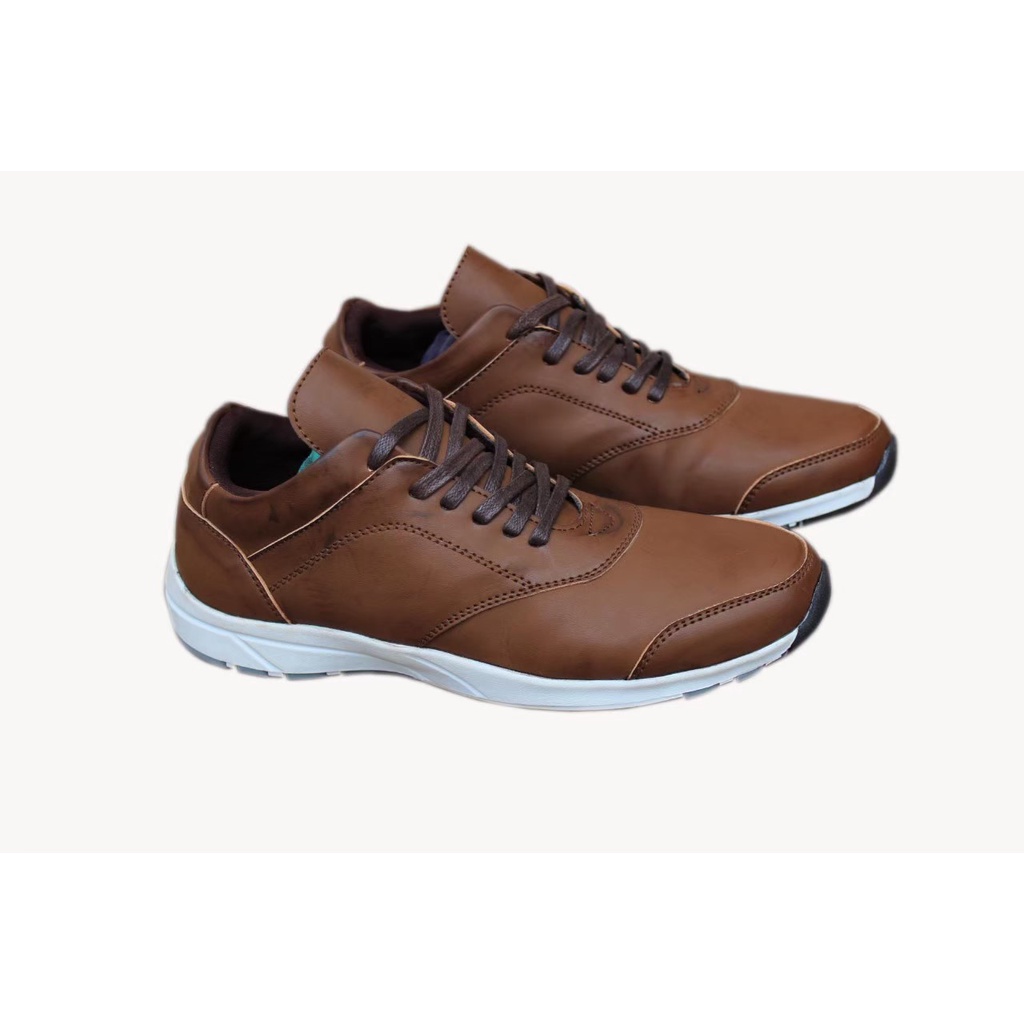 BURAY X SEPATU SNEAKER PRIA DEWASA MR JOE MOGIL KULIT ASLI ORIGINAL 100% FORMAL CASUAL SNEAKER LAKI-LAKI KERJA KANTOR GURU PNS KONDANGAN NYAMAN || SNEAKER PRIA PANSUS 2022