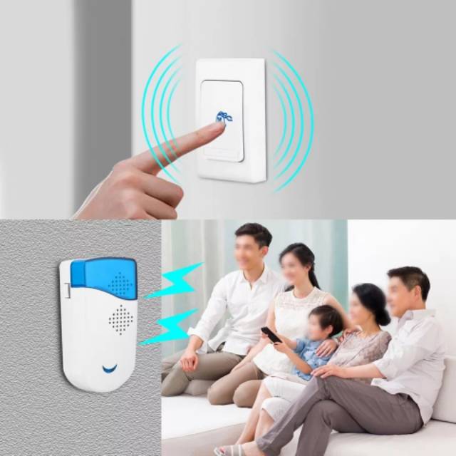 Bel Pintu Wireless Tanpa Kabel