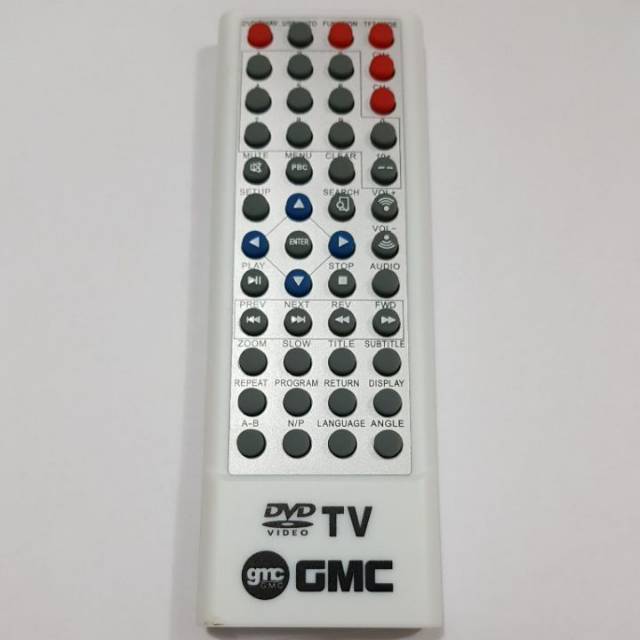 GMC WS-9181TZA Remote Control TV DVD Portable - Pengendali Jarak Jauh - Remot Kontrol Asli Original