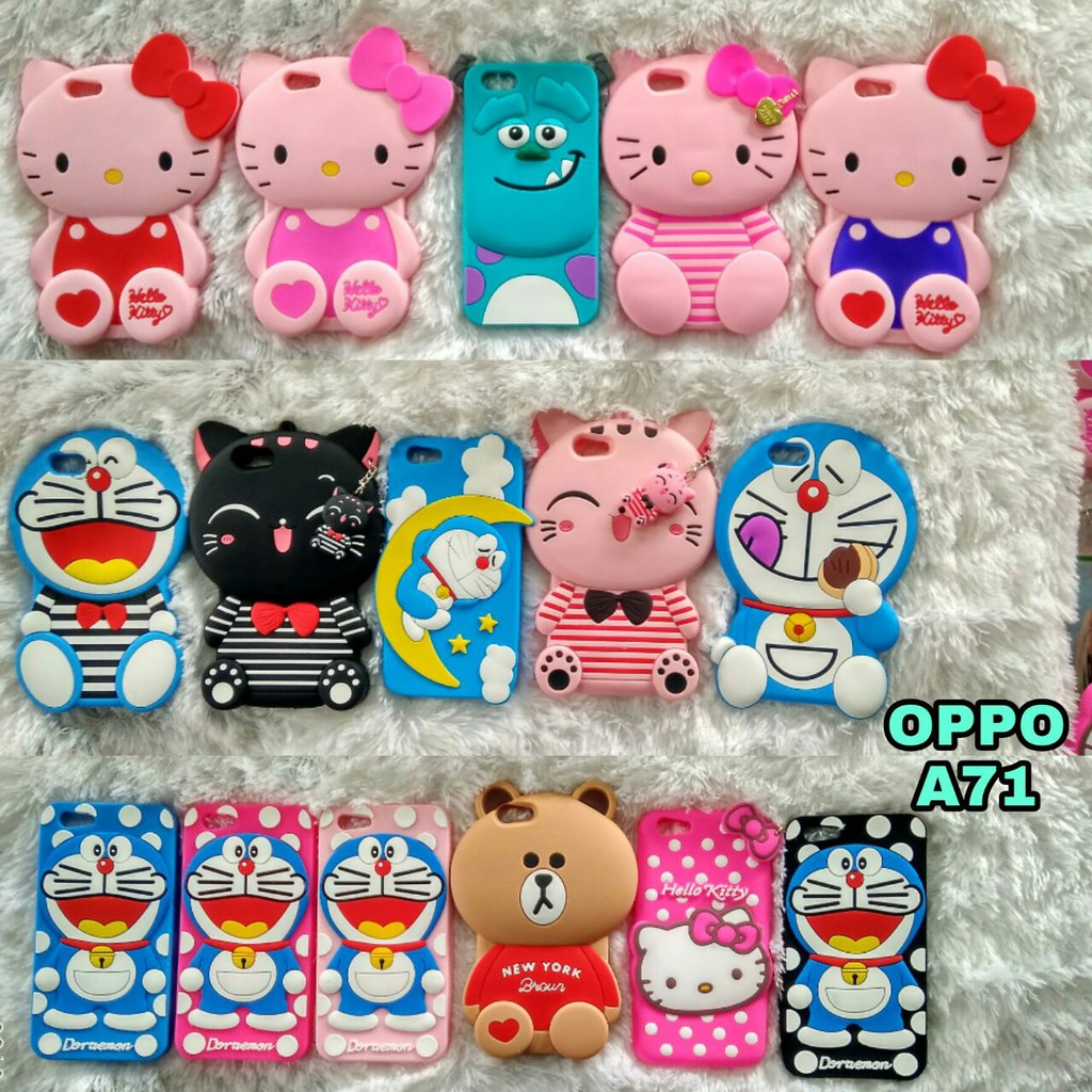 Oppo A71 Case Boneka 3d Caracter Lucu Shopee Indonesia