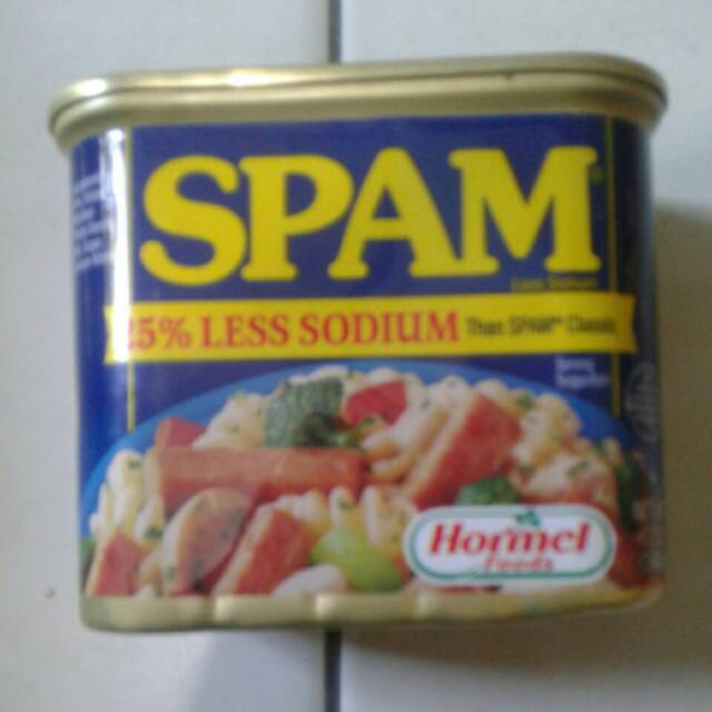 

Spam lessodium hormel 340gr