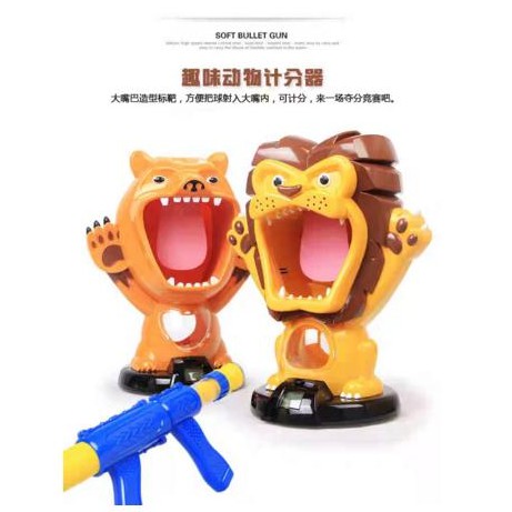 Mainan soft bullet shooting game toy / mainan pistol / air gun