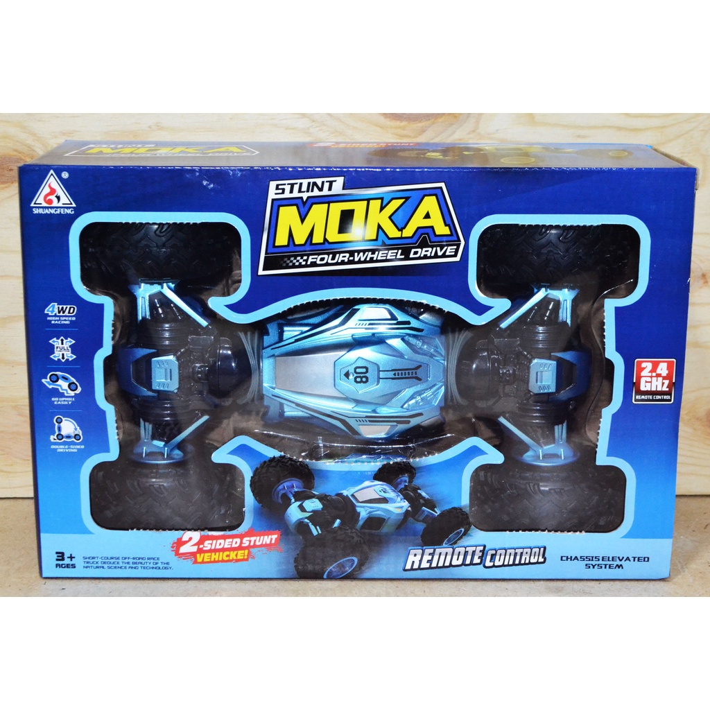 Mainan RC Car Offroad Rock Crawler 2.4GHZ 4WD Mainan Mobil Remote Control Hijau