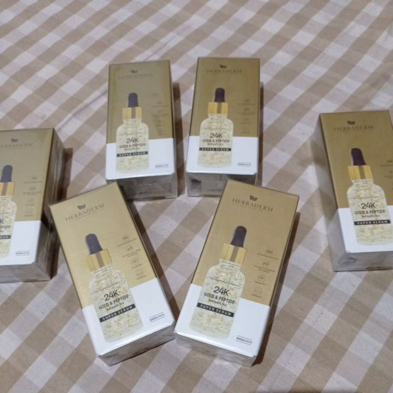 [READY STOCK] HERBADERM SERUM GOLD 24K original TURKI 🇹🇷