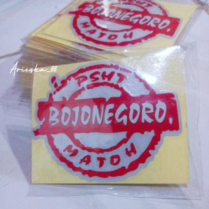 Sticker Psht Bojonegoro | Stiker Cutting posfor psht terate