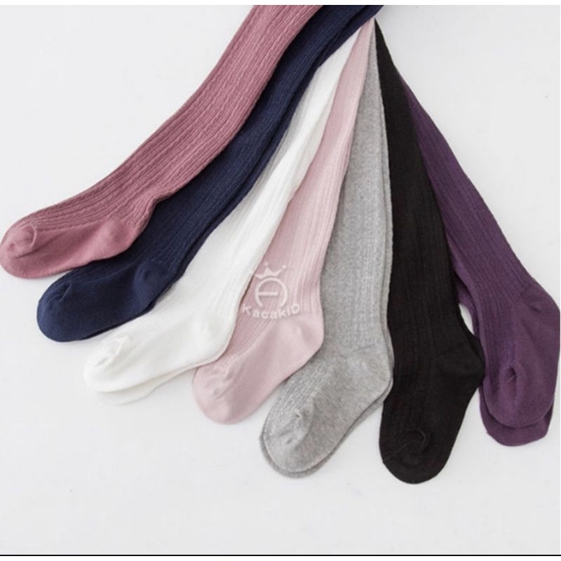 CHILD KIDS LEGGING BAYI POLOS Legging bayi polos tebal branded korean style import 0-2 tahun