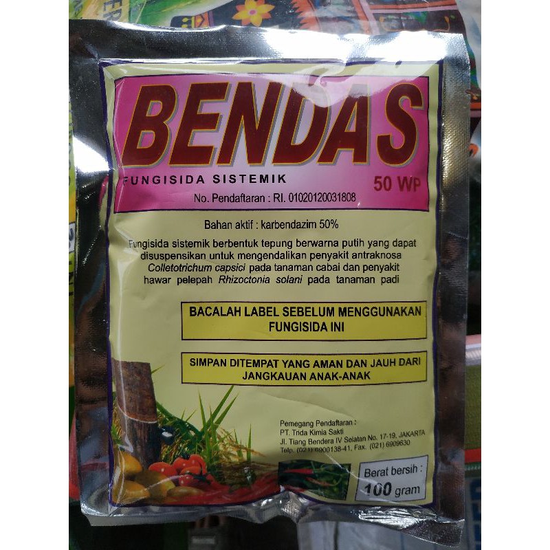 Fungisida Bendas 100g