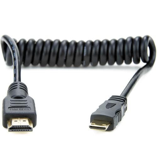 Kabel | Atomos Full Hdmi To Mini Hdmi Coiled Cable (30Cm - 45Cm)