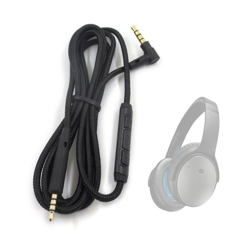 Bt Kabel 2.5mm Ke 3.5mm Untuk QC25 QC35 QC45 OE2 AKGY40 Y45 Y50 Nylon Braided