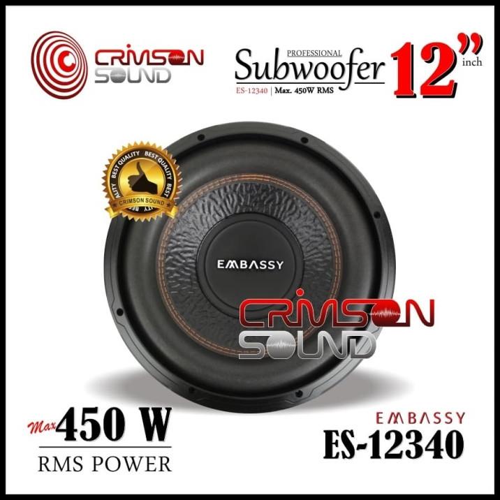 Subwoofer 12 Inch 3 Magnet Embassy Es-12340