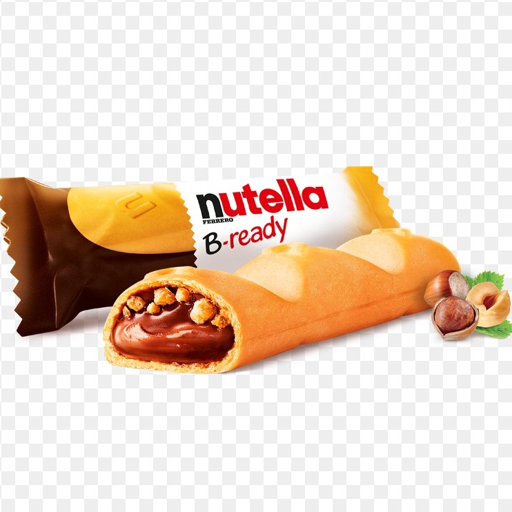 [HALAL] Nutella B-Ready 22gr / Nutela B ready Cokelat Hazelnut Bueno Wafer Chocolate T1