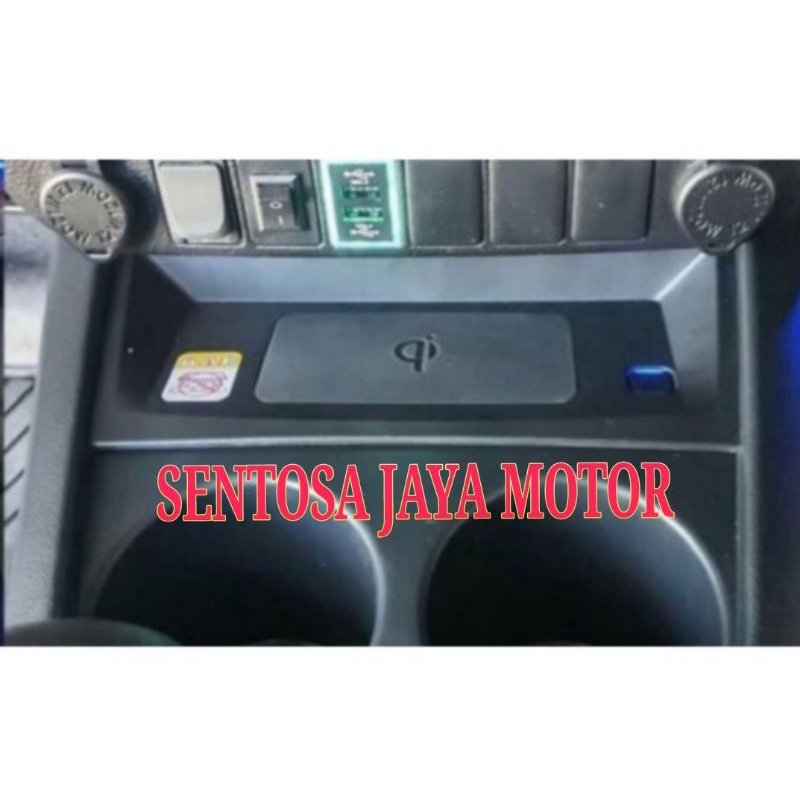 Wireless Charging Fortuner VRZ SRZ Original Toyota Charger Asli