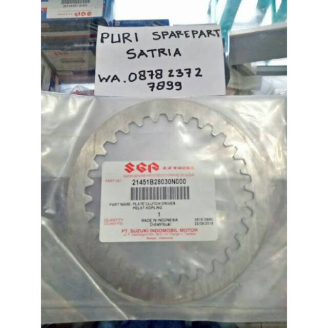 Plat Kopling satria fu