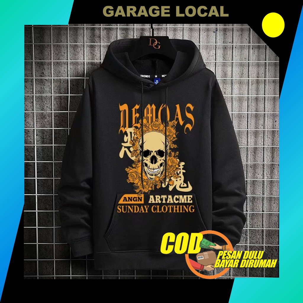 Sweeter Hoodie Pancoat Pria Harajuku Sweter Hody Keren Switer Hudy Metal Suiter Hoddy Sweater Hodie 