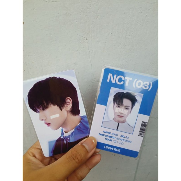 pc jisung, id card jeno universe, chenle sanrio