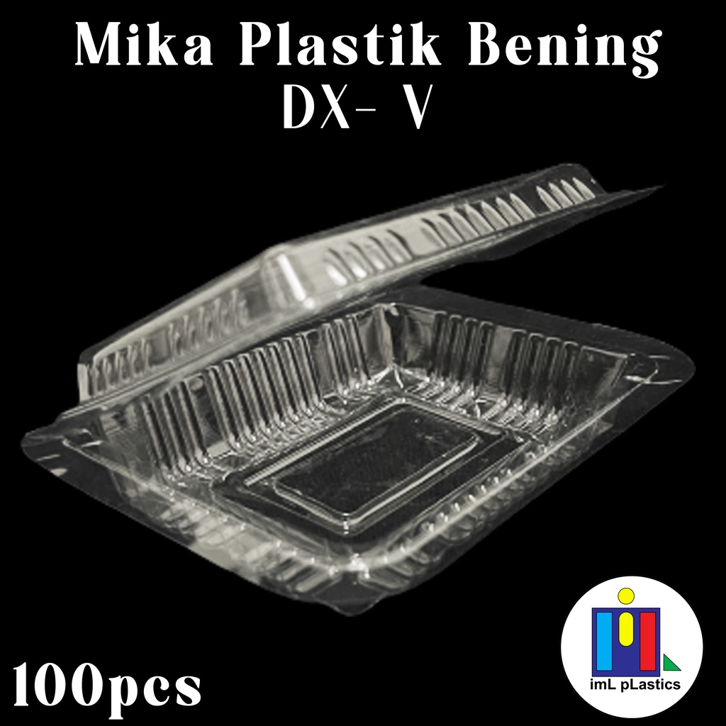 MIKA DX-V- MIKA untuk tempat makanan dan kue bolu isi 100 pcs