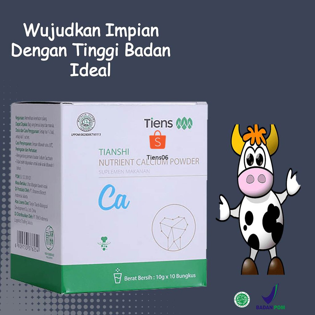

NHCP Tiens Susu peninggi badan original ( per sachet )