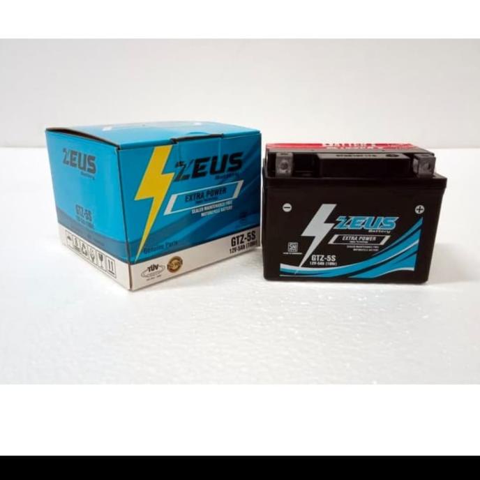 Aki motor kawasaki ninja RR GTZ5S zeus aki kering Berkualitas