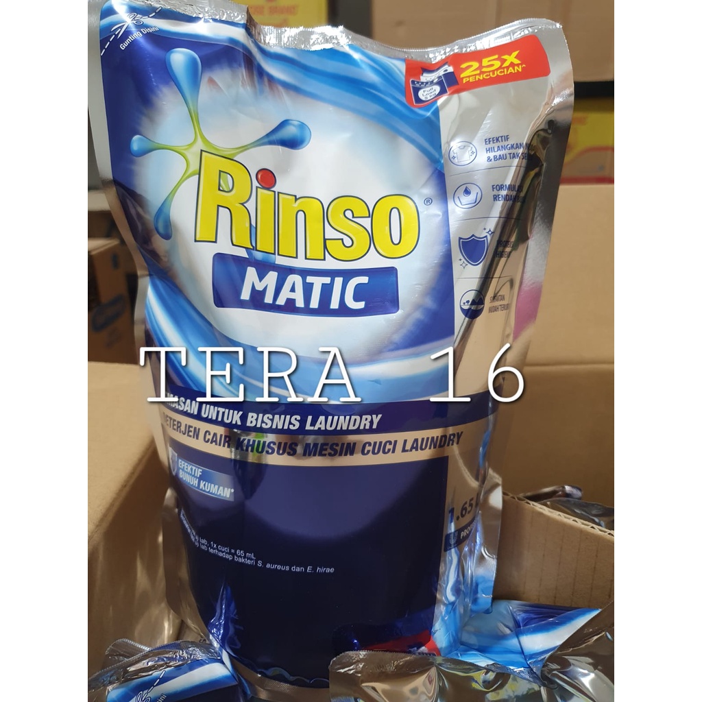 Rinso matic 1,65 liter detegen cair