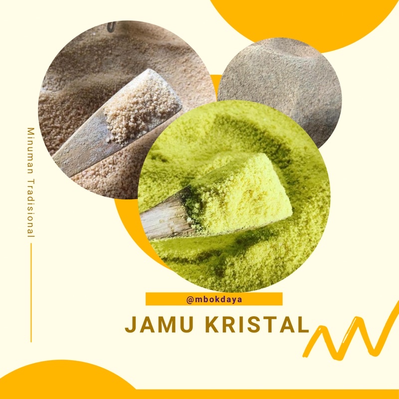 

Mbokdaya Produk Jamu Kristal (Curah) - 500 gram