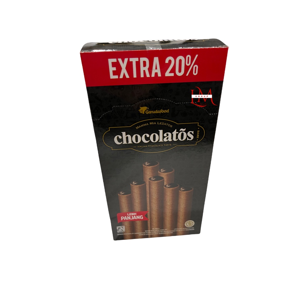 

Korzaln Gery Chocolatos Wafer Stick 1000 1 Box Isi 20 Pcs @18Gr Lm Snack