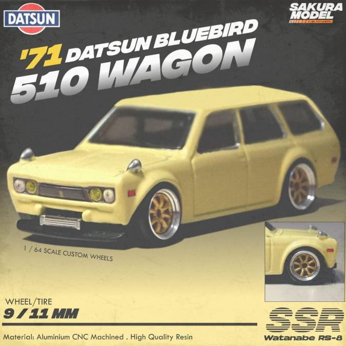 Ban Karet diecast Sakura Model SSR Watanabe RS-8 gold