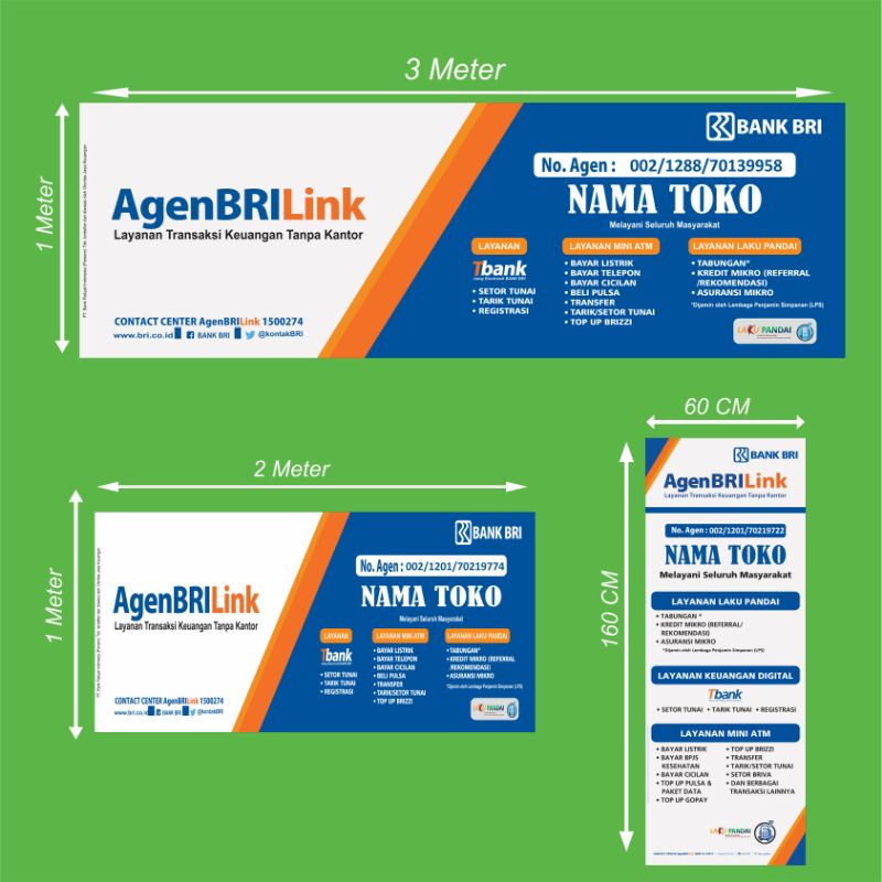 banner bri link free desain