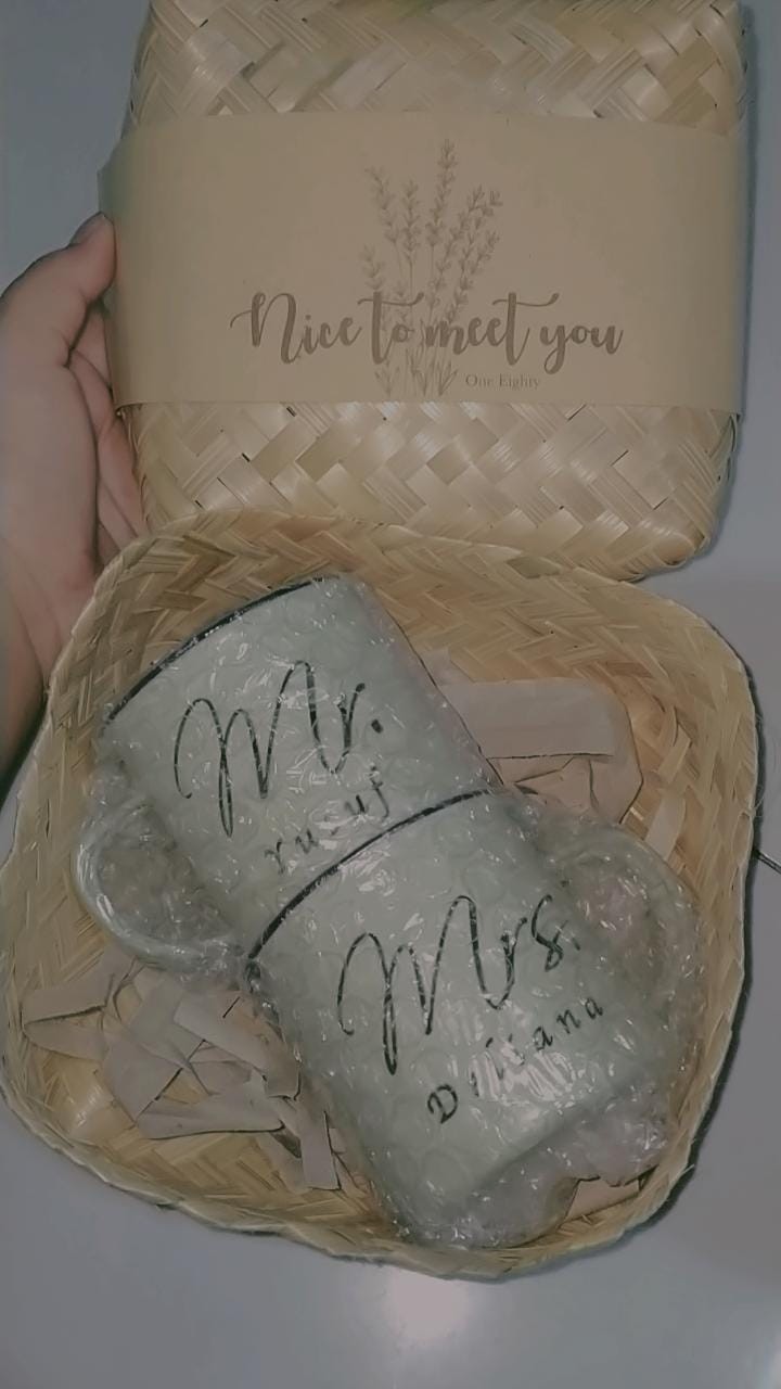 One Eighty Mug Enamel Jadul Custom Mug Couple Wedding Graduation Gift Free Bisa Dibeli Satuan/grosir