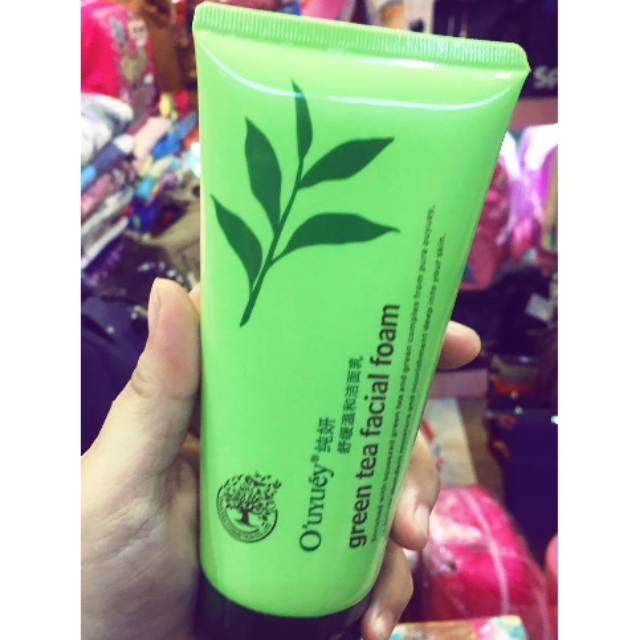 O'uyuey Lijishu Green Tea Facial Foam