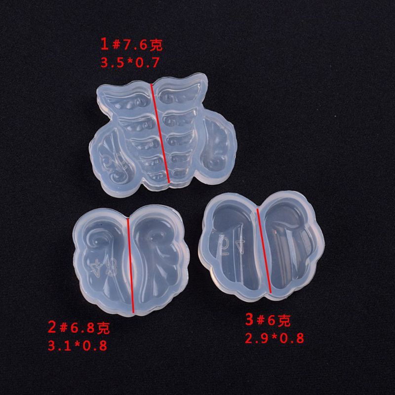 Siy Cetakan Bentuk Sayap Malaikat Bahan Silikon Untuk Dekorasi Kue