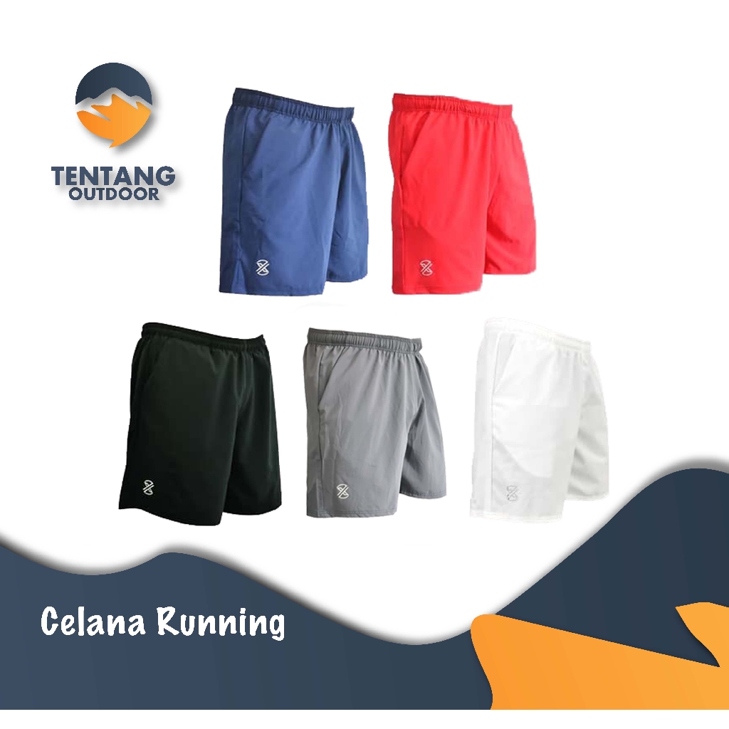  Celana  Running  Olahraga Pendek  Quick Dry Fitness Shopee 