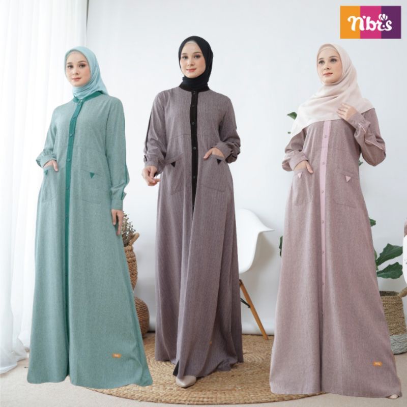 NS 78 NIBRAS © GAMIS ELEGAN GAMIS SYARI &amp; CASUAL