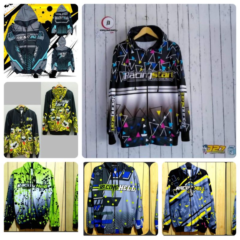 JAKET RACING HELL TERMURAH KUALITAS PREMIUM ||GROSIR DAN ECERAN