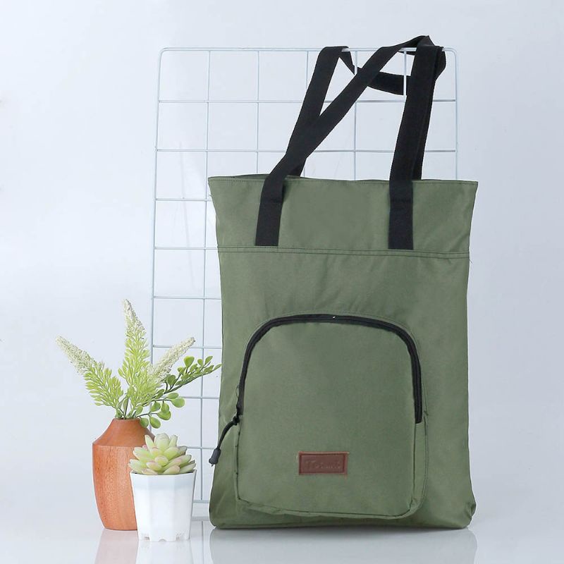 4 Warna - Tas Tote | Tote Bag Canvas Terbaru | Totebag Kanvas Muat Laptop