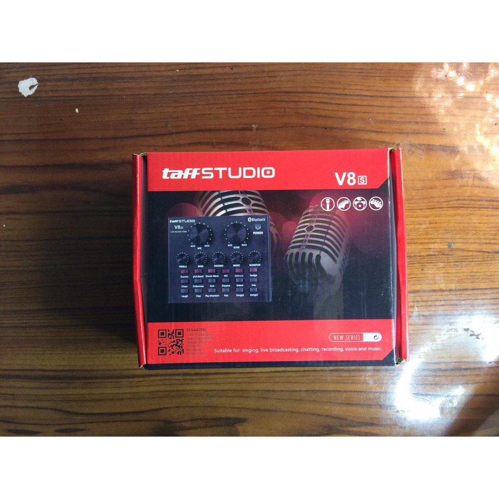 Soundcard Audio Taffware V8s