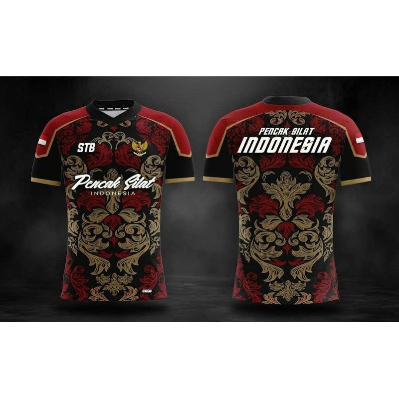 Jersey Kaos Pencak Silat Indonesia Free Desain Full Printing Keren Shopee Indonesia