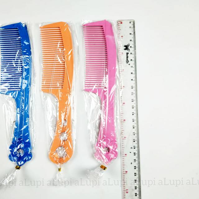 Accesories Sisir Rambut Lobang Wanita Cewek Cowok Pria Laki Dewasa Remaja Warna Warni Murah Termurah