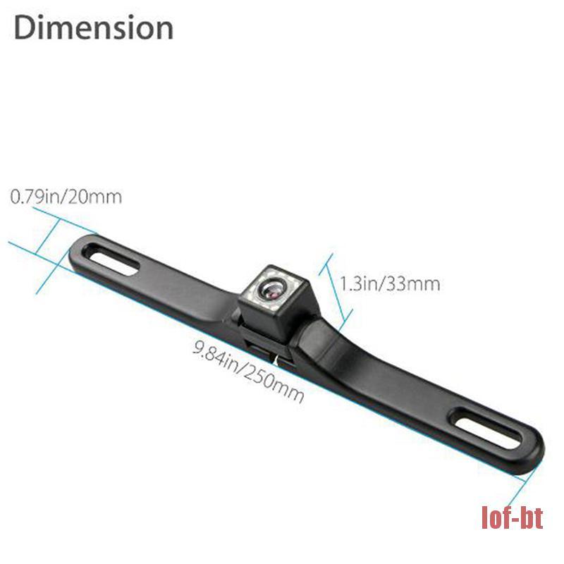 [lof-auto] Waterproof 170° HD Car RearView Reverse Backup Camera License Plate Night Vision