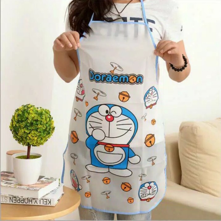 Celemek Masak Anti Air / Apron Waterproof Karakter Hewan