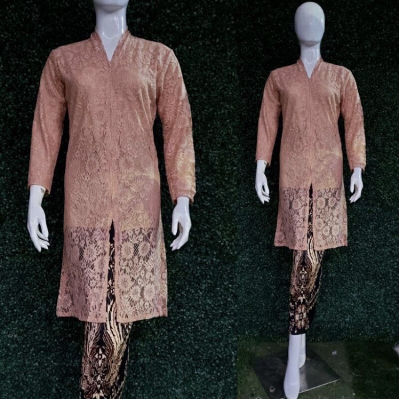 KEBAYA BRUKAT BUSUI // KEBAYA TUNIK MODERN