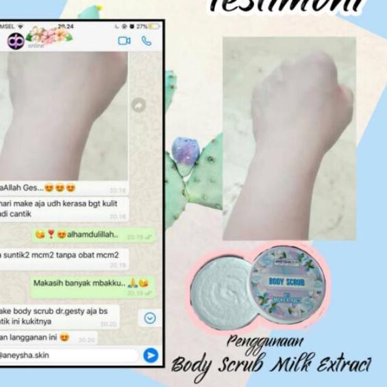 Terlaris Lulur Spa Body Spa Body Scrub Home Spa Mandi Susu Extract Susu Shopee Indonesia