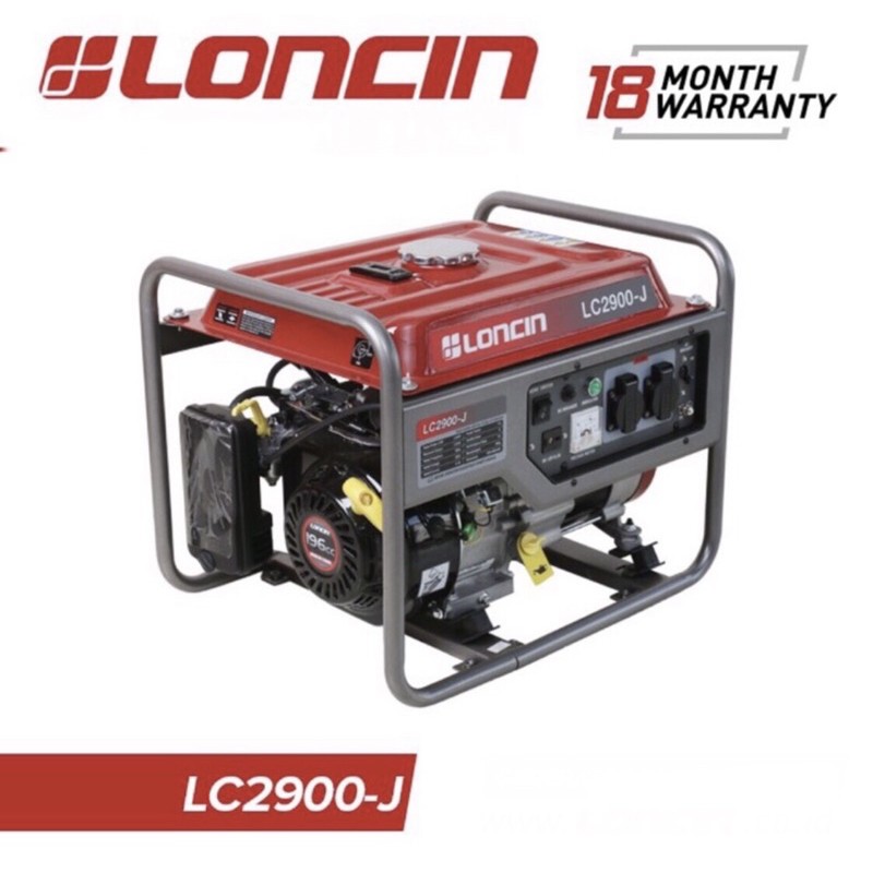 Mesin Lampu GENSET Bensin 2000 Watt LONCIN Lc2900j