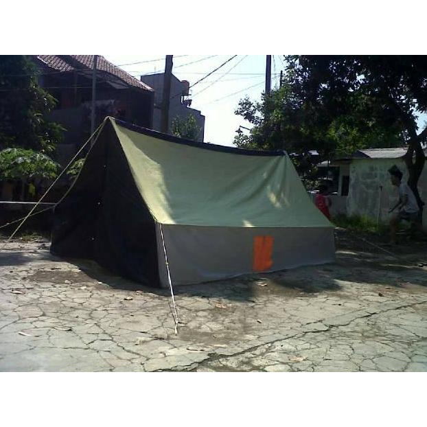 Tenda Pramuka Regu Kap 10 Siswa/ 8 Dewasa Bahan Dakota