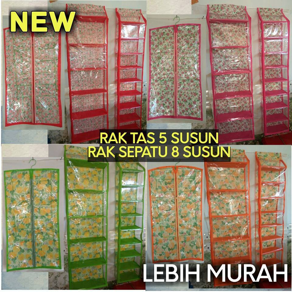 Rak Gantung ORGANIZER SET 3in1 HJO HBO HSO Tas Sepatu Rak Gantung ORGANIZER SET 3in1 HJO HBO HSO Tas Sepatu