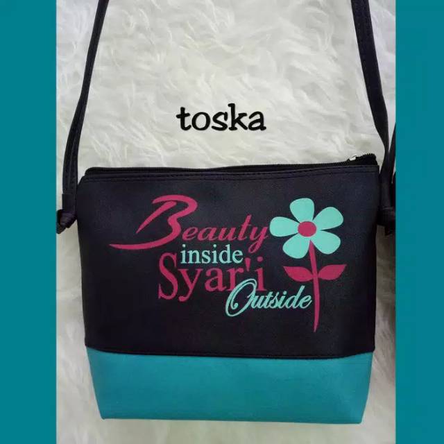 * BEAUTY SYAR'I * TAS MUSLIMAH SLING BAG HIJAB MUSLIM TAS FASHION