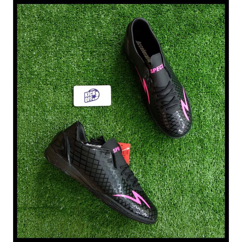 Onsale Specs Accelerator Exocet In (Futsal) - Black/Beat Magenta