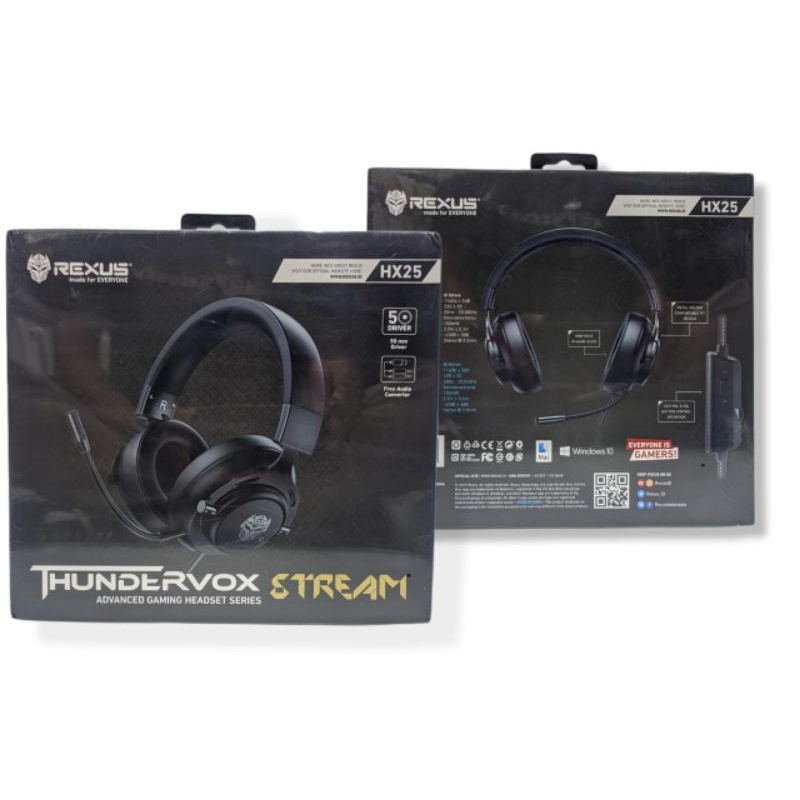Headset Rexus Thundervoc Hx25
